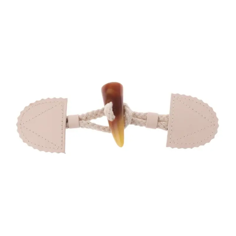 Retro Ox Horn Sewing Toggle Buttons For Coat Jacket Knitwear Cardigan DIY Clothing Accessory Crafts E56C | Дом и сад