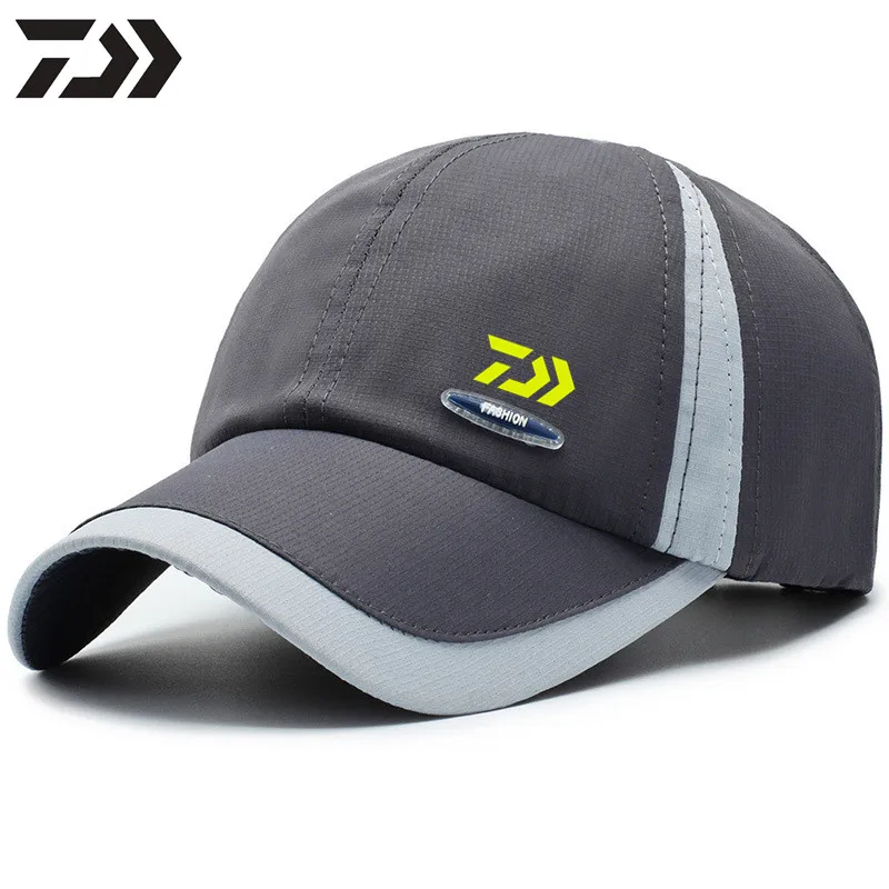 

2021 Новая фирменная рыболовная шляпа Daiwa, летняя уличная шапка для альпинизма, шапка с защитой от УФ-лучей, ветрозащитная Спортивная Солнцеза...