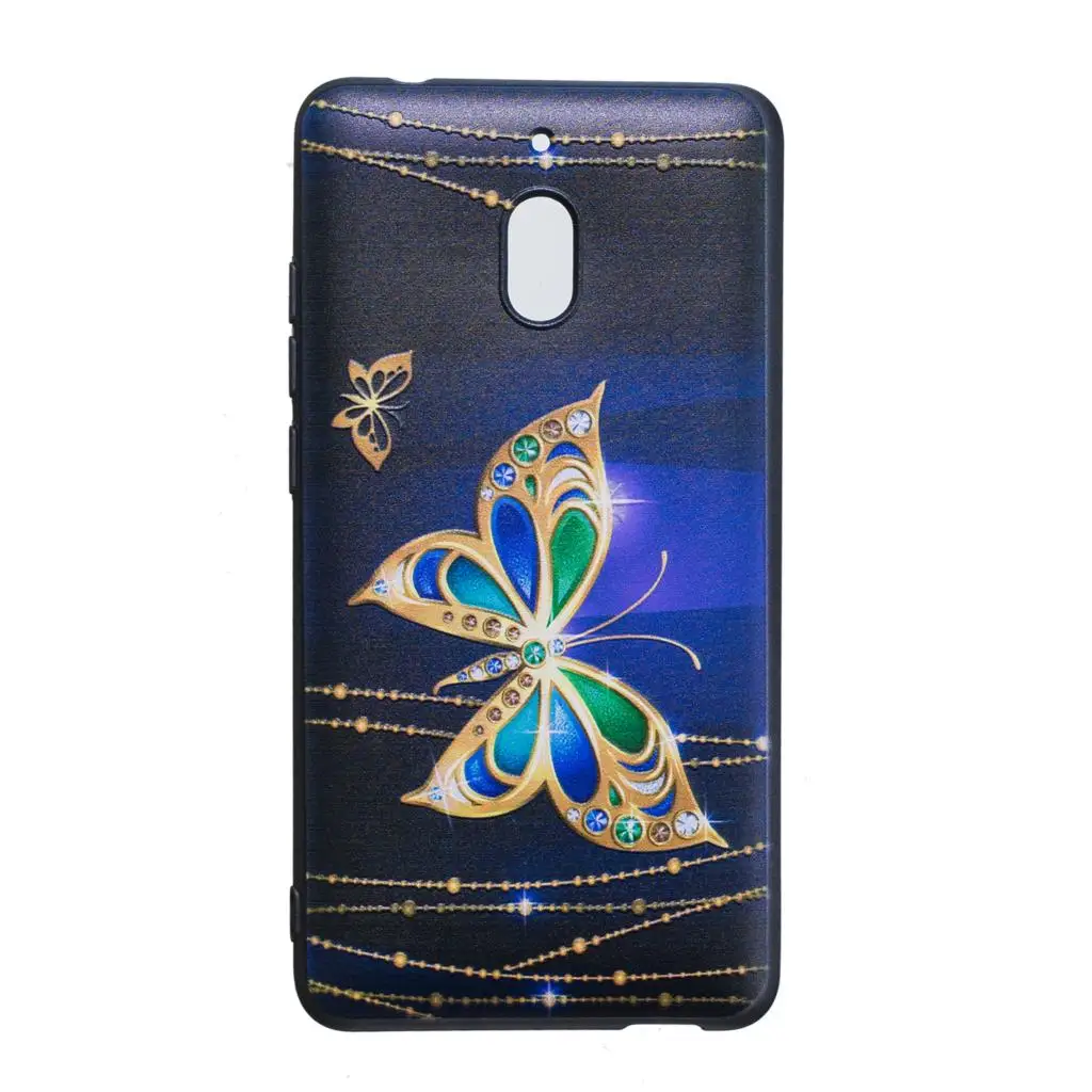 Soft TPU Silicone Case Fundas For Nokia 2.1 Mobile Phone Shells Cover Coque Nokia2.1 Cute Flowers Back Protective Cases Capa |
