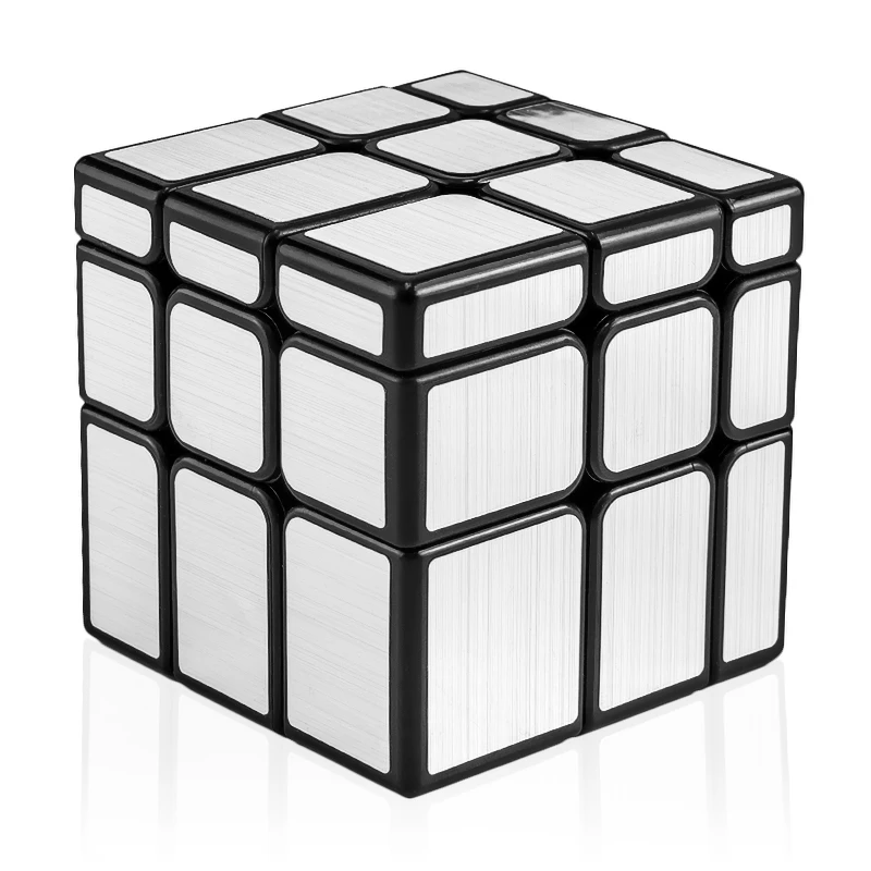 3x3x3 зеркальный Магический кубик головоломка твист плавно развивающие игрушки