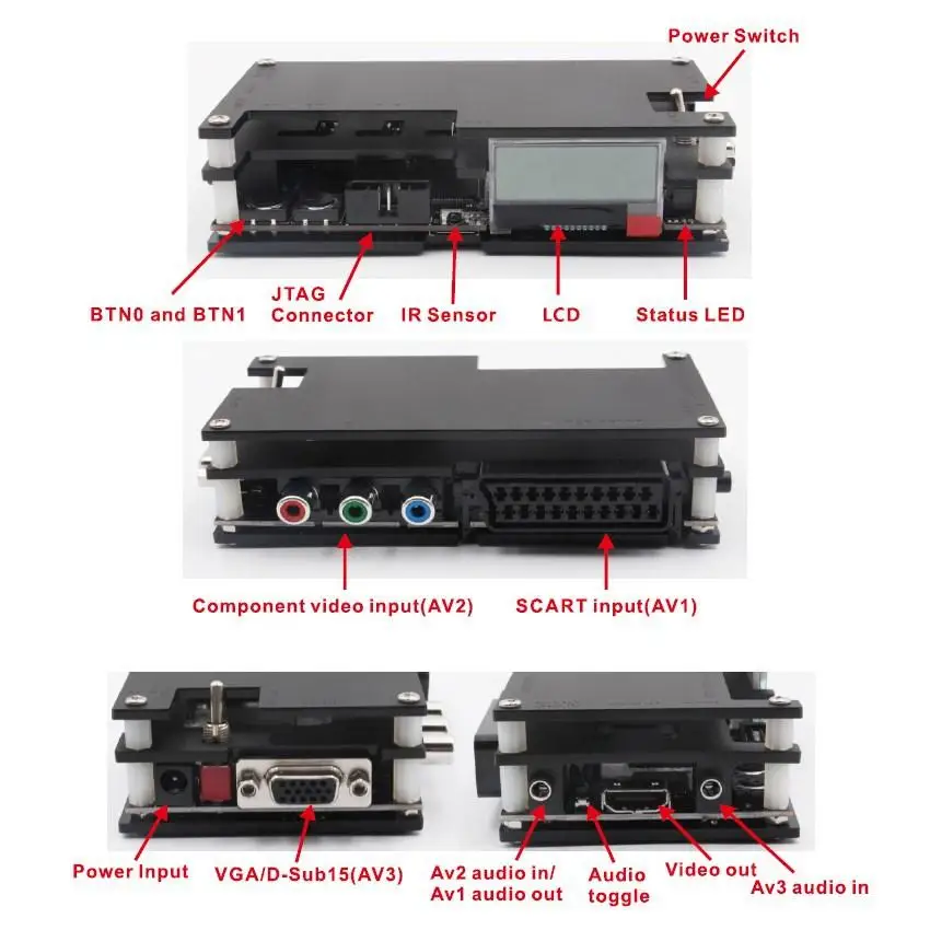 Новый OSSC HDMI SCART UPSCALER для ретро игровых консолей PS1 2 Xbox Sega Atari Nintendo | Электроника
