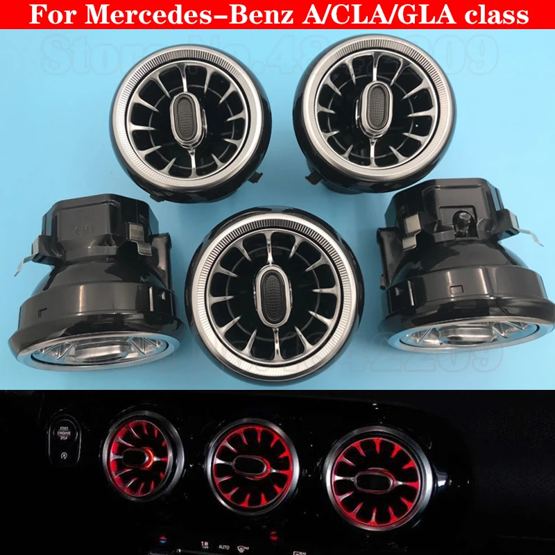 Для Mercedes Benz A/B/CLA/GLA класса W176 W117 W156 W246 12 цветов Автомобильный светодиодный