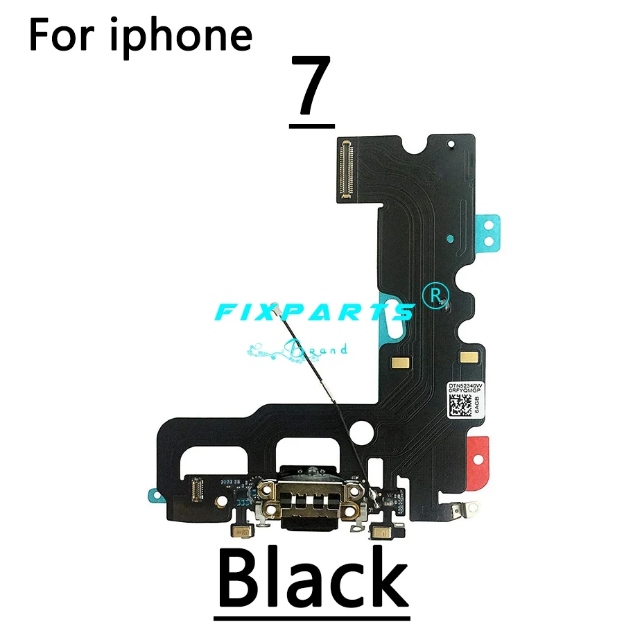 

4G 5SE High Quality Charging Flex Cable For iPhone 4S 5 5S SE 6 6S 7 8 Plus USB Charger Port Dock Connector With Mic Flex Cable