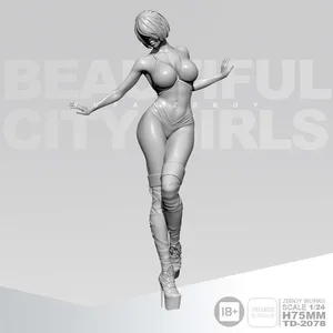 124 Смола модельные наборы солдат красоты самособранный TD-2078