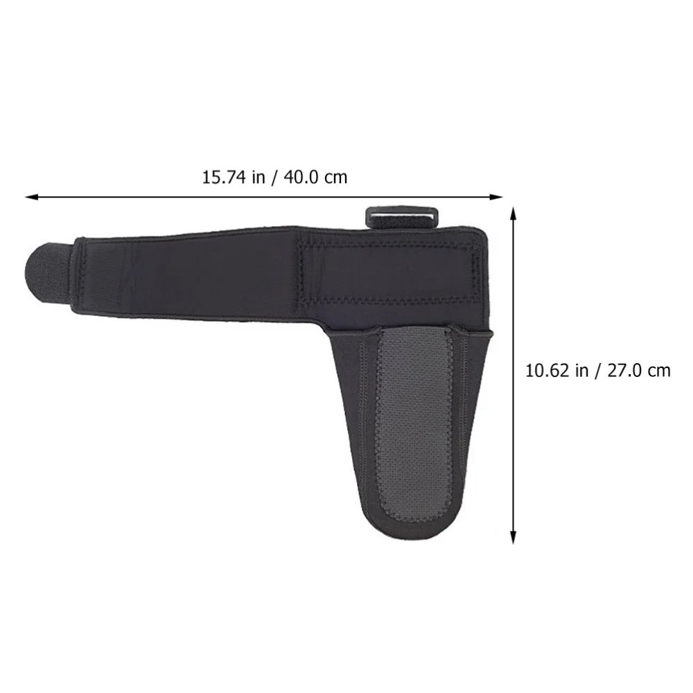 

1Pc Foot Support Shoe Sock Sole Film Night Stretch Tape Foot Orthotics (Black)