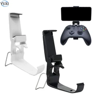 yuxi mobile phone stand bracket for xbox one s slim controller mount handgrip for cellphone clip holder