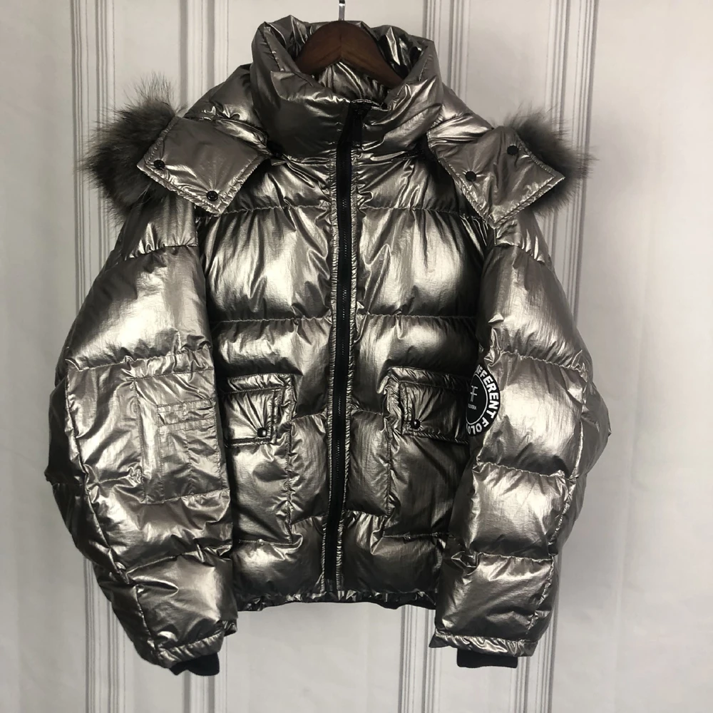 Новое поступление 2021 Женское пальто на утином пуху парки с буфами теплая куртка