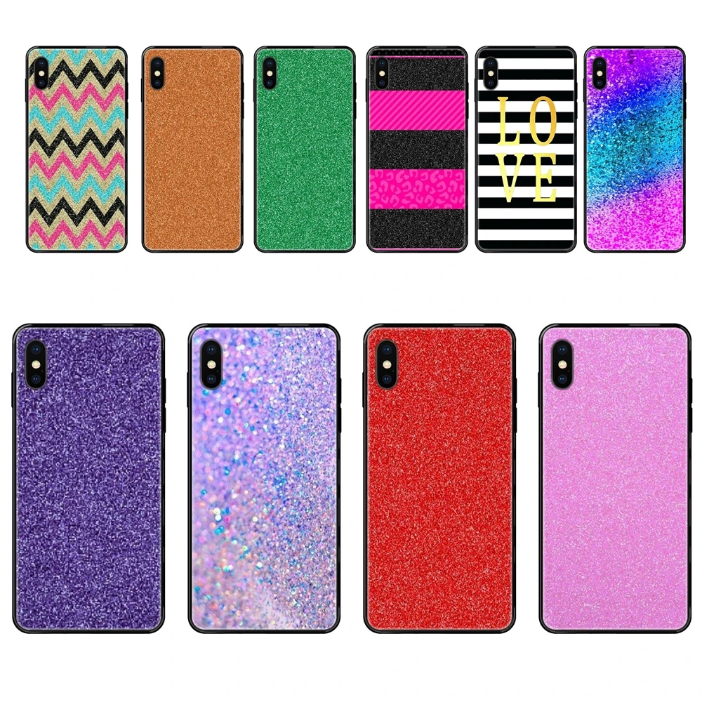 Дешевый черный мягкий ТПУ чехол для телефона розовое золото iPhone 11 12 Pro 5 5S SE 5C 6 6S 7