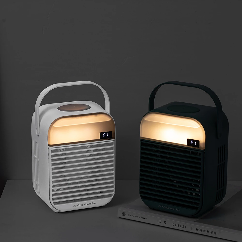 Бытовой заряжаемый Настольный кондиционер с USB-увлажнителем водяной охлаждающий