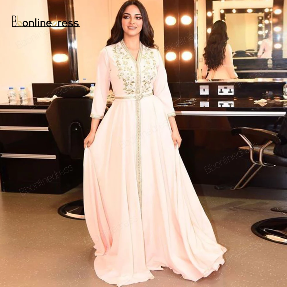 Длинное вечернее платье с вышивкой длинным рукавом|Вечерние платья| |