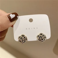 big brand camellia cc earrings stud earrings unusual earings fashion jewelry 2021 accessories for women