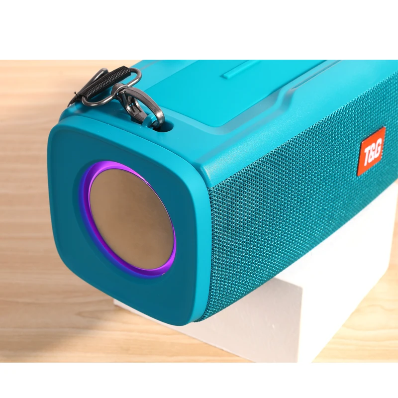 НОВАЯ Портативная колонка T &amp G TG624 Bluetooth светодиодсветильник ка беспроводной
