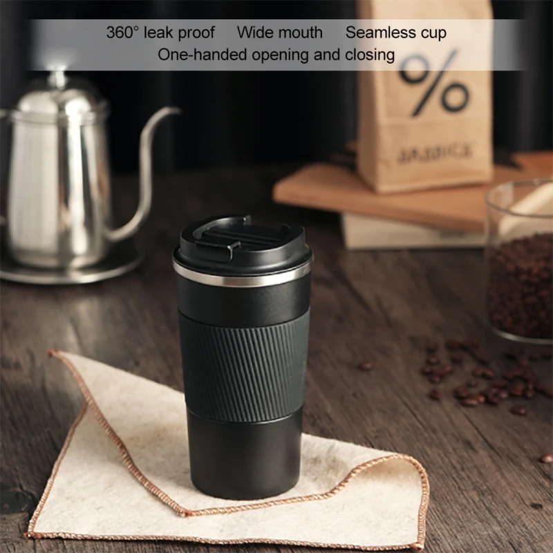 

Orderly household furnishings Summer Product 316 Coffee Cup Stainless Steel Handy Creative Car Mark Cup Toy Aaccessories Decor