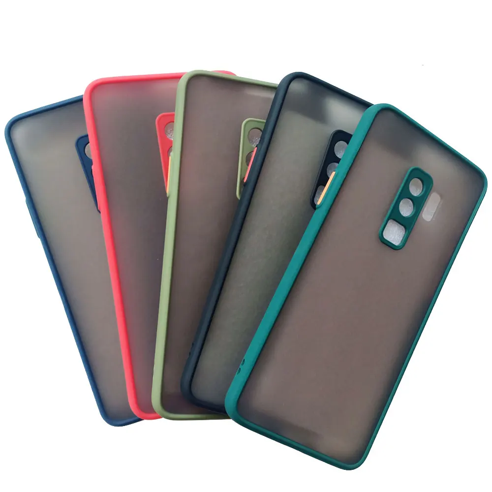 

Чехол для Samsung Galaxy S9 +, защитный противоударный чехол для телефона Samsung S9 Plus, чехол SM-G965F G965U G965W, матовый Силиконовый жесткий чехол