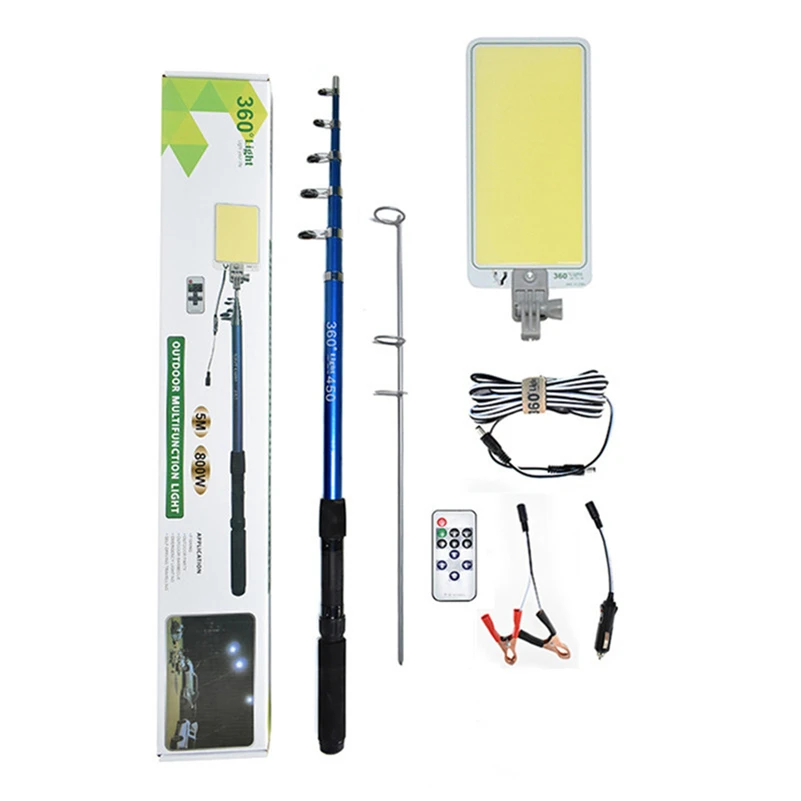 Портативный 45W 12V светодиодные потолочные светильник ip65 recargable дистанционное