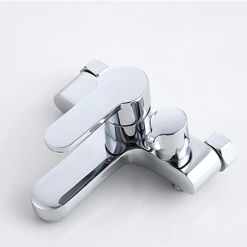 bathtub faucets Outlet pipe Bath shower faucet Brass body surface Spray painting head bathroom tap | Обустройство дома