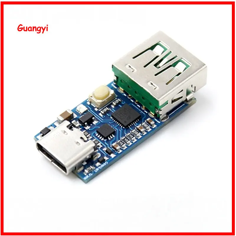 10000 UPD006 PD в DC Обнаружение приманки PD3.0PPS триггер быстрой зарядки QC4 + опрос HID