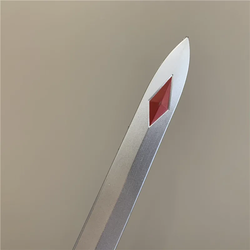 Большой красный серебряный меч Феникса 80 см в китайском стиле 1:1 боевых искусств