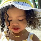 Персонализированные имени ребенка ожерелье, ожерелье из нержавеющей стали, кулон, подарок на день рождения для детей девочка мальчик дети малыш ювелирные изделия