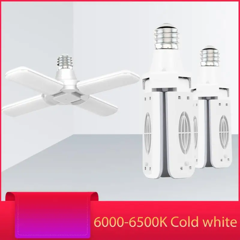 

Led Lamp Ceiling Fan LED Garage Light Deformable Industrial Lighting High Bay Light Garage Lamp For Workshop Garage Lighting