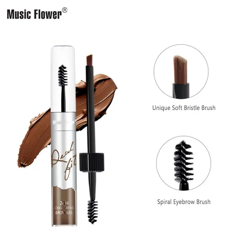 4 цвета стереотипы крем для бровей Водонепроницаемый помада гель стойкая краска