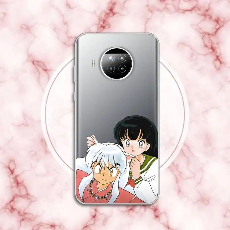 

Anime Inuyasha funny cute aesthetic Phone Case Transparent for Xiaomi Redmi note 10 t 8 9 pro lite 11