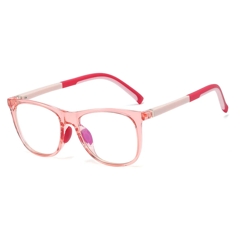 

Eyeglasses for Kids Anti Radiation Branded Glasses Anti Blue Light Round Square Shape Flexible Tempered Eyewear TR90 Frame Glass