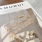 Новые матовые однотонные заколки для волос, элегантные прозрачные шпильки для волос, заколки, головные уборы для женщин и девочек, аксессуары для волос, подарки