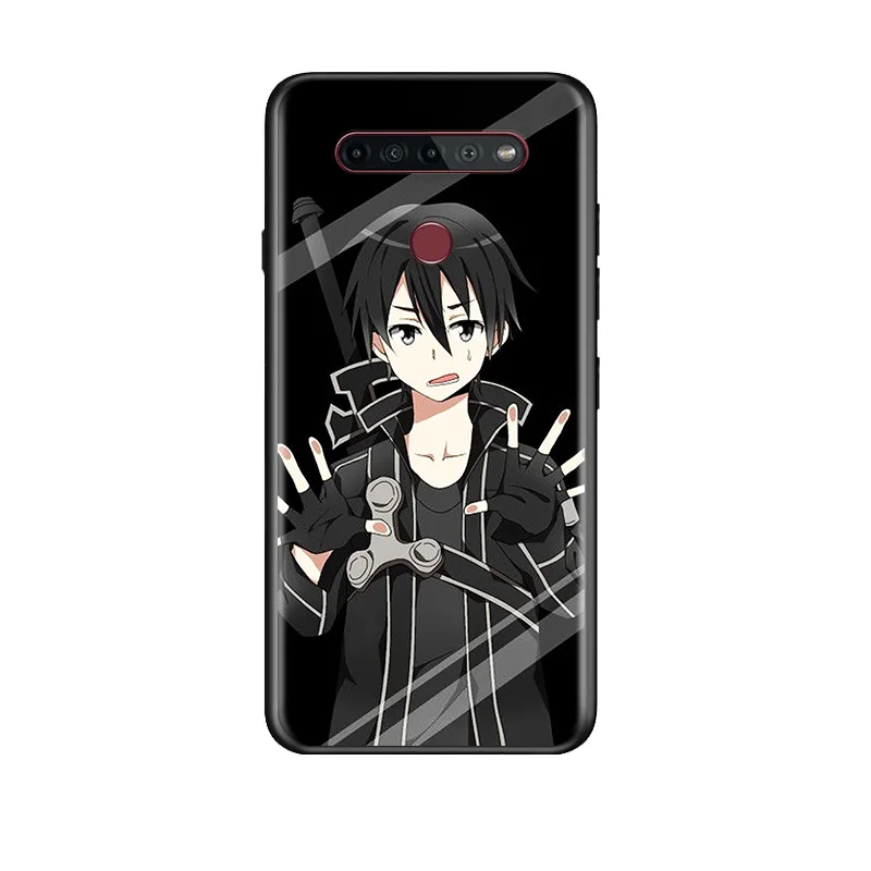 

Anime Sword Art Online SAO For LG G8 V30 V35 V40 V50 V60 Q60 K40S K50S K41S K51S K61 K71 K22 ThinQ 5G Phone Case
