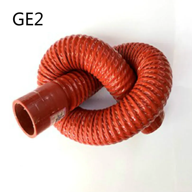 

GE2 silicone hose intercooler silicon turbo hose silicone intake hose Corrugated pipe with steel wire inner diameter 38-65MM