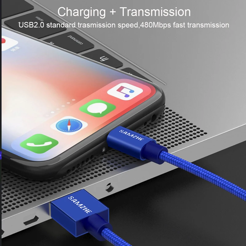 SAMZHE Phone USB Cable Fast Charging for iPhone 5 6 7Plus and Ipad Mobile | Мобильные телефоны и аксессуары