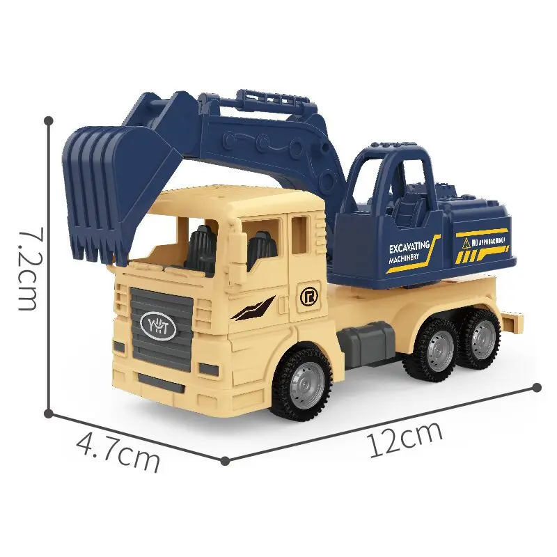 

Pull Back Toy Car 4 Styles Mini Engineering Vehicle Excavator Car Model Toy Suit for Children Gift