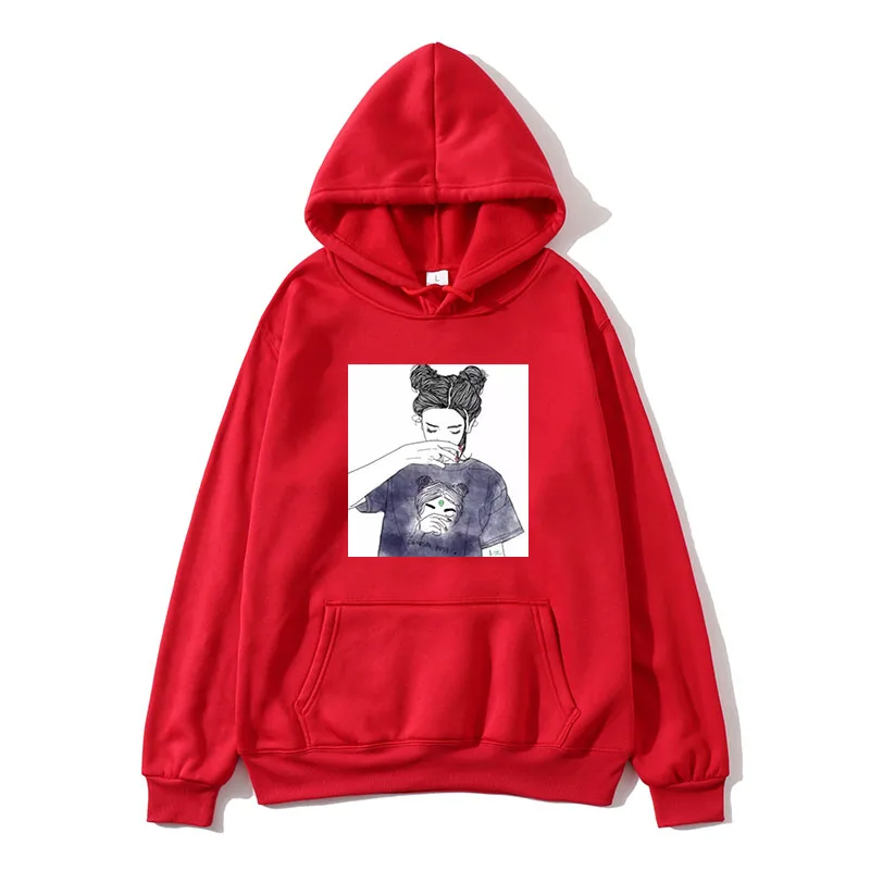 

Latest trend printed Sweatshirt pattern men's and women's hooded Pullover men's and women's street hooded casual Hoodie