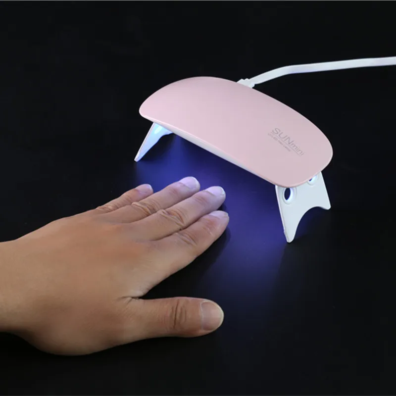 2019 портативная светодиодная УФ лампа для ногтей Сушилка машина гель лака в форме