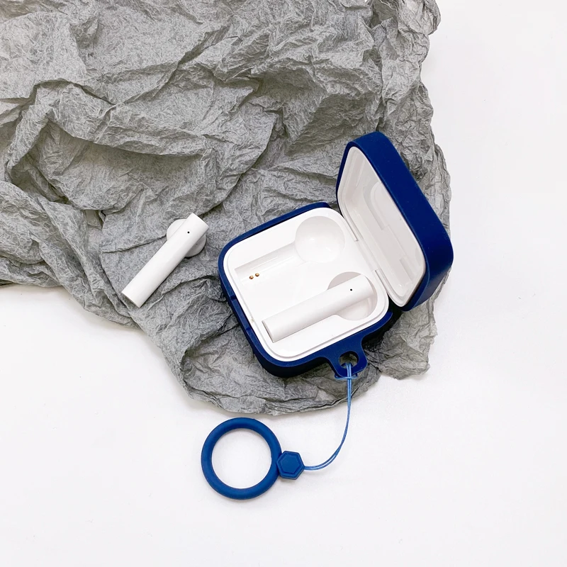 Мультяшный силиконовый чехол для Xiaomi Air2 SE беспроводных Bluetooth наушников Mi Air 2