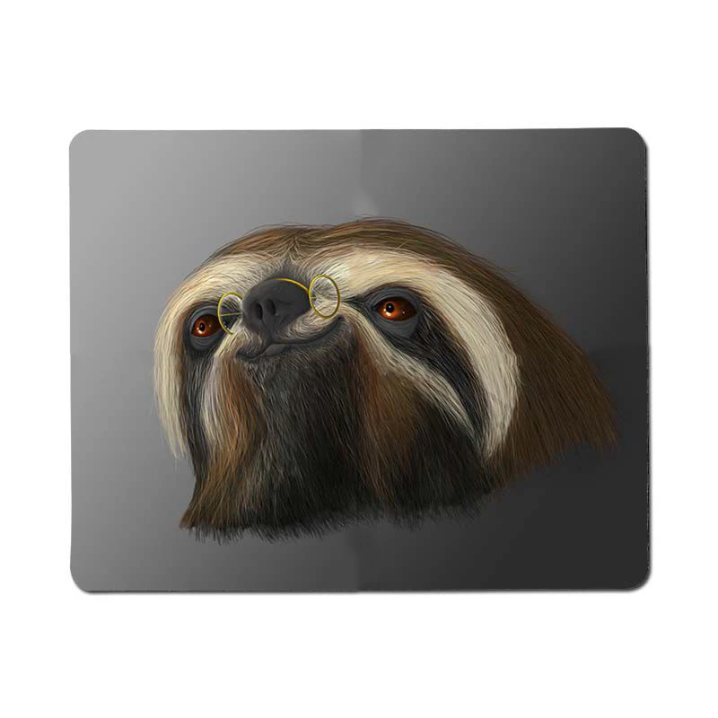 

High quality cute sloth gaming small social mousepad Dota2 CS durable non-slip small size mouse pad hot sale