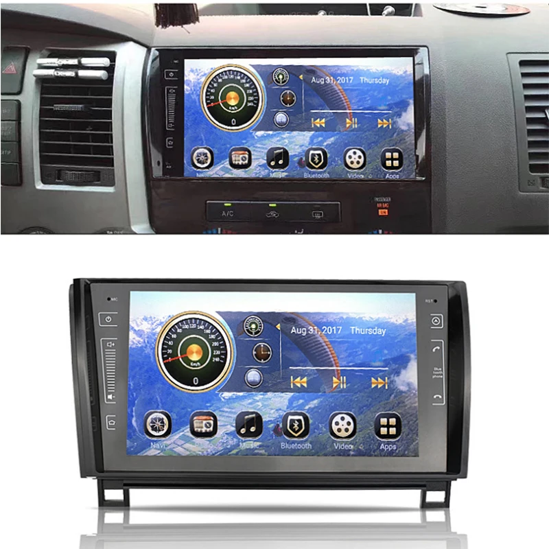 LiisLee Автомобильный мультимедийный GPS Hi-Fi аудио Радио стерео для TOYOTA Sequoia Sekoia 2008 ~ 2018