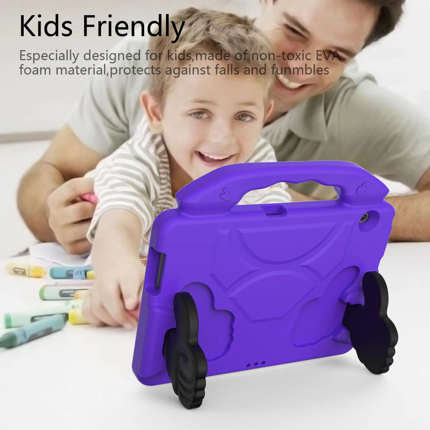 T3 10 чехол для планшета большой палец противоударный детский чехол-подставка из