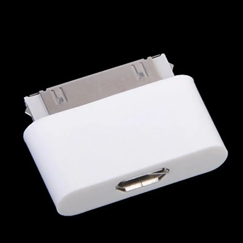Микро USB до 30 pin Женский/Мужской кабель зарядного устройства адаптер для Apple iPhone 4S 4