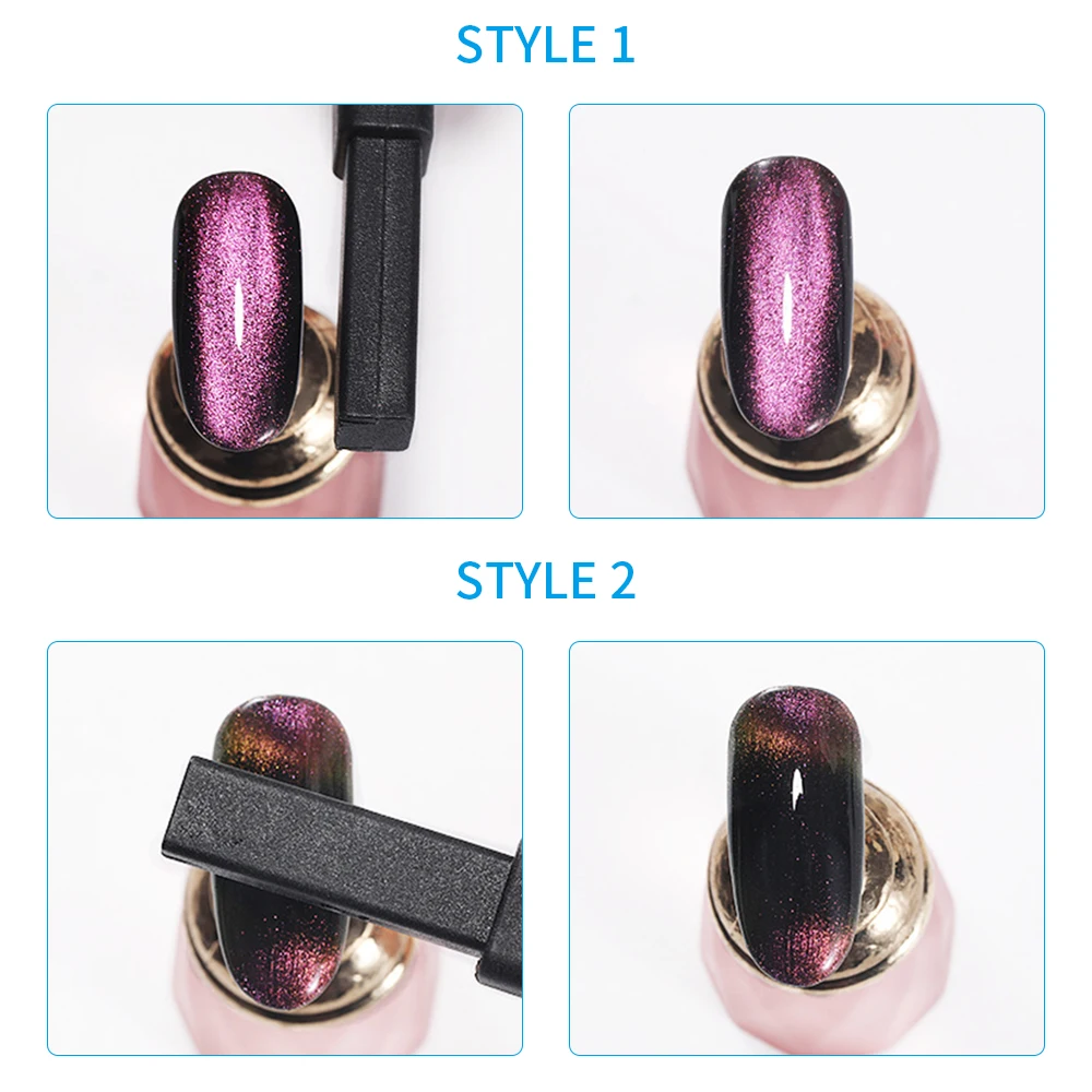 3D Магнитная палочка для ногтей сильный магнитный дизайн 12 видов стилей кошачьи