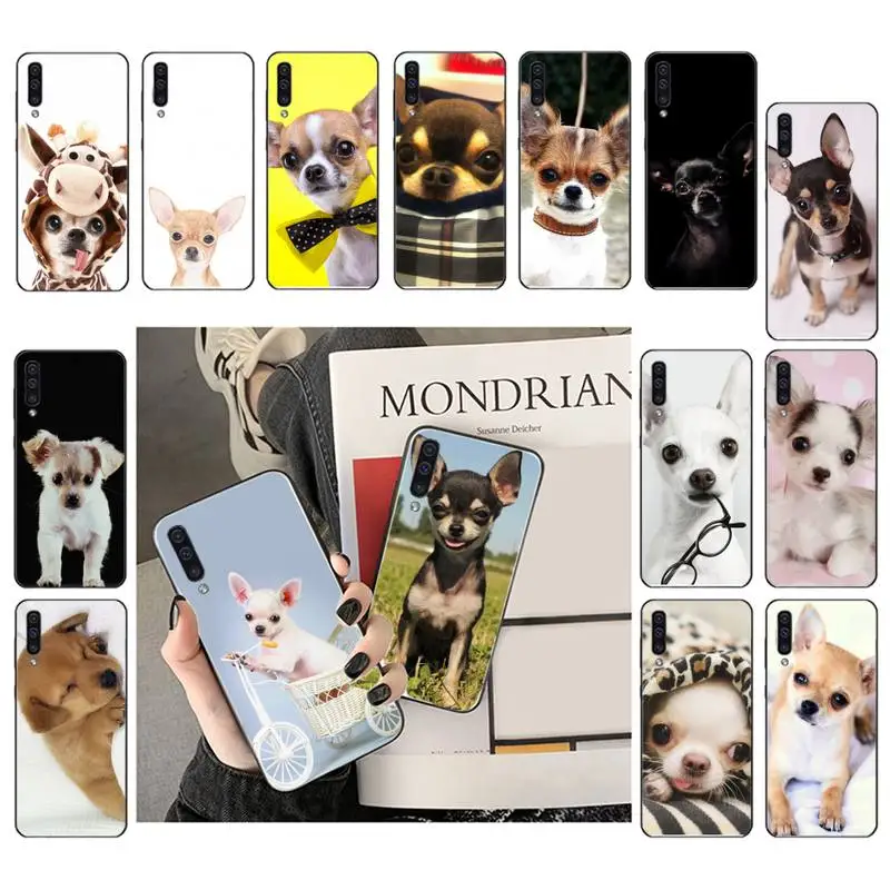 

I Love My Chihuahua Dog Pug Phone Case For Samsung A71 A41 A21 A31 A72 A50 A70 A51 A02 A52 A32 A11 A12 M31