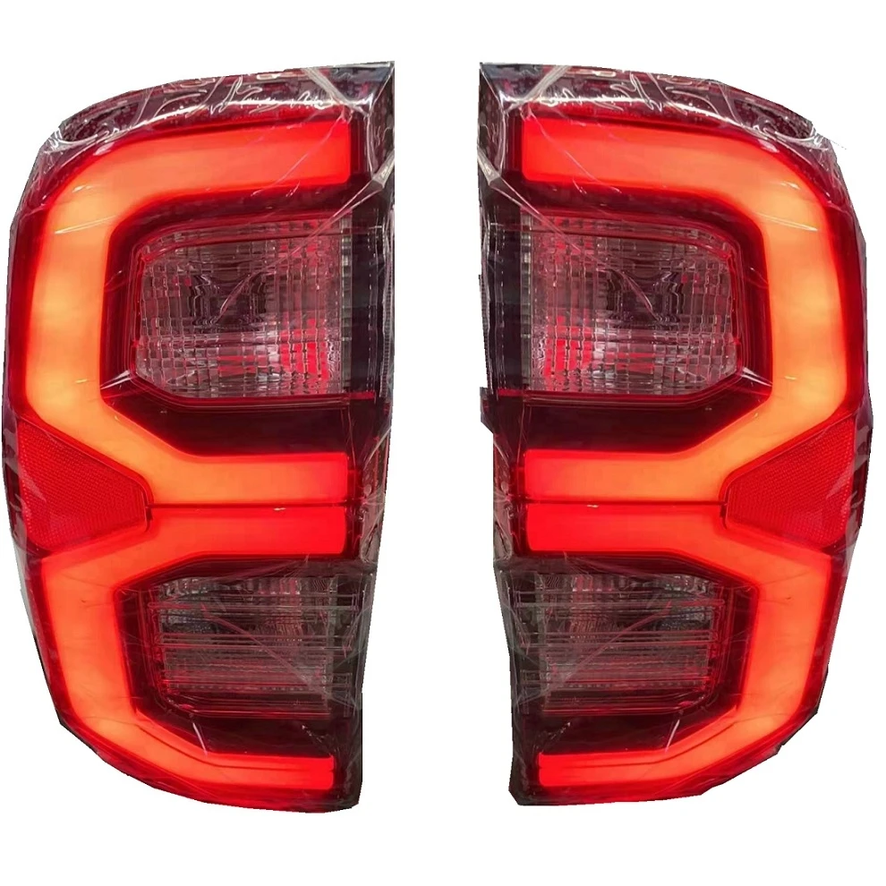 auto rear lights turn signal reverse high additional brake light lamp fit for hilux revo rocco 2021 pickup car tail lamps | Автомобили и
