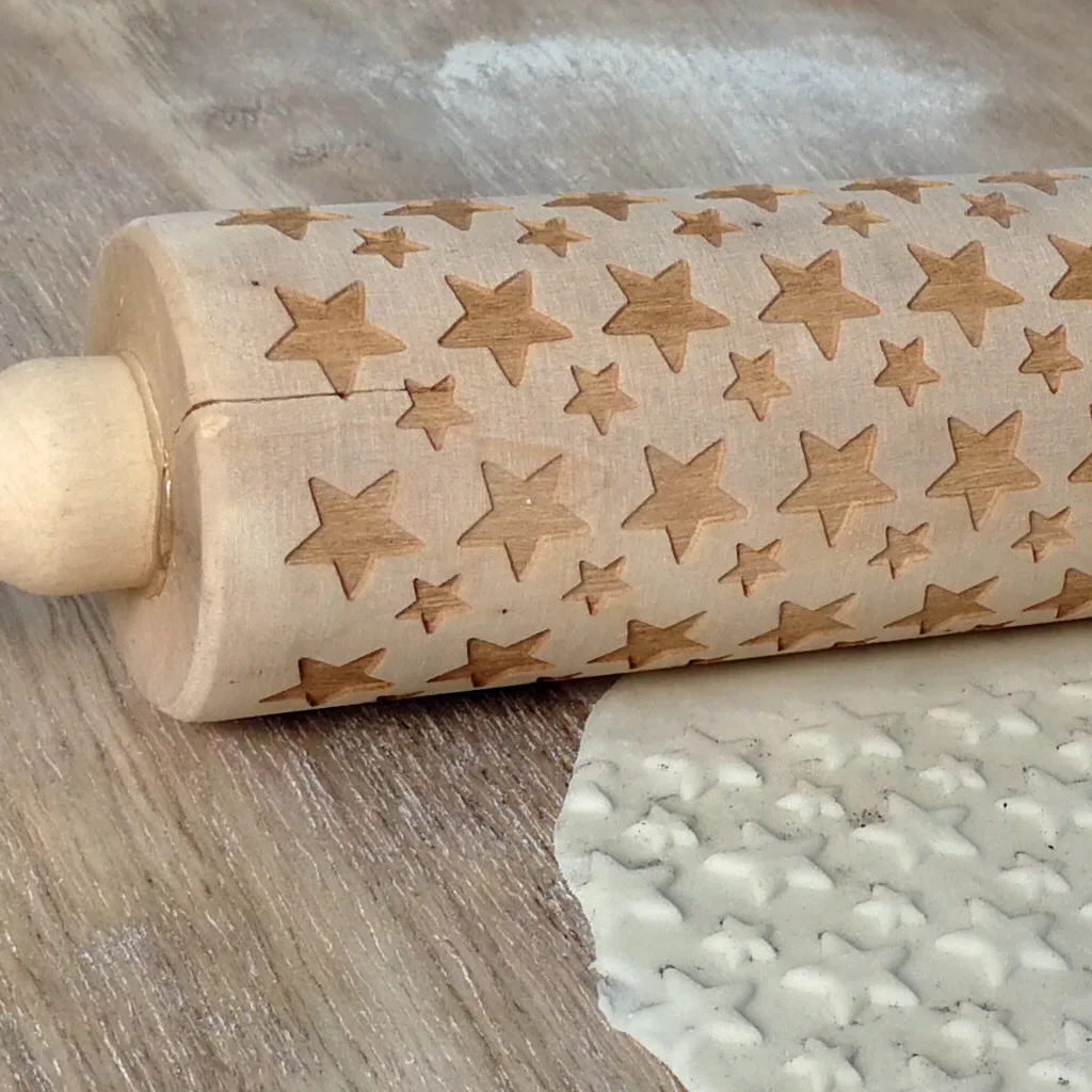 Деревянные Скалки для печенья хлеба инструменты выпечки рождественское печенье