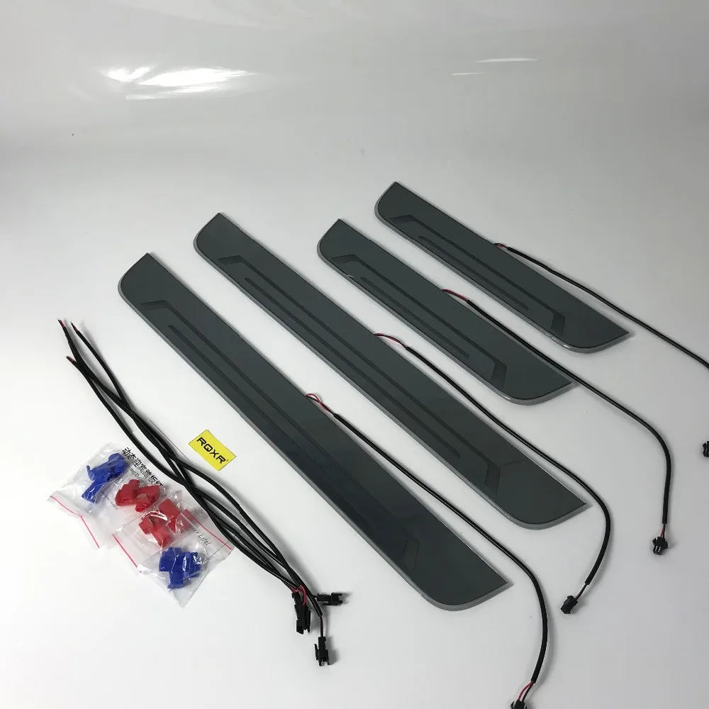 

Free express ship Led door sill Decorative lights Slat guards Plate strips for Renault koleos Kangoo