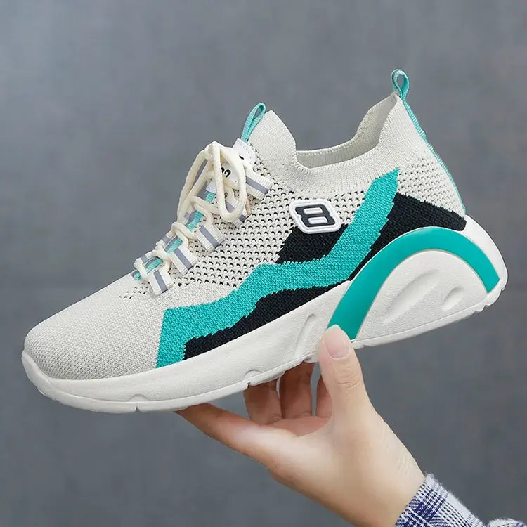 Tongxi Женские повседневные дышащие кроссовки на платформе для женщин модные