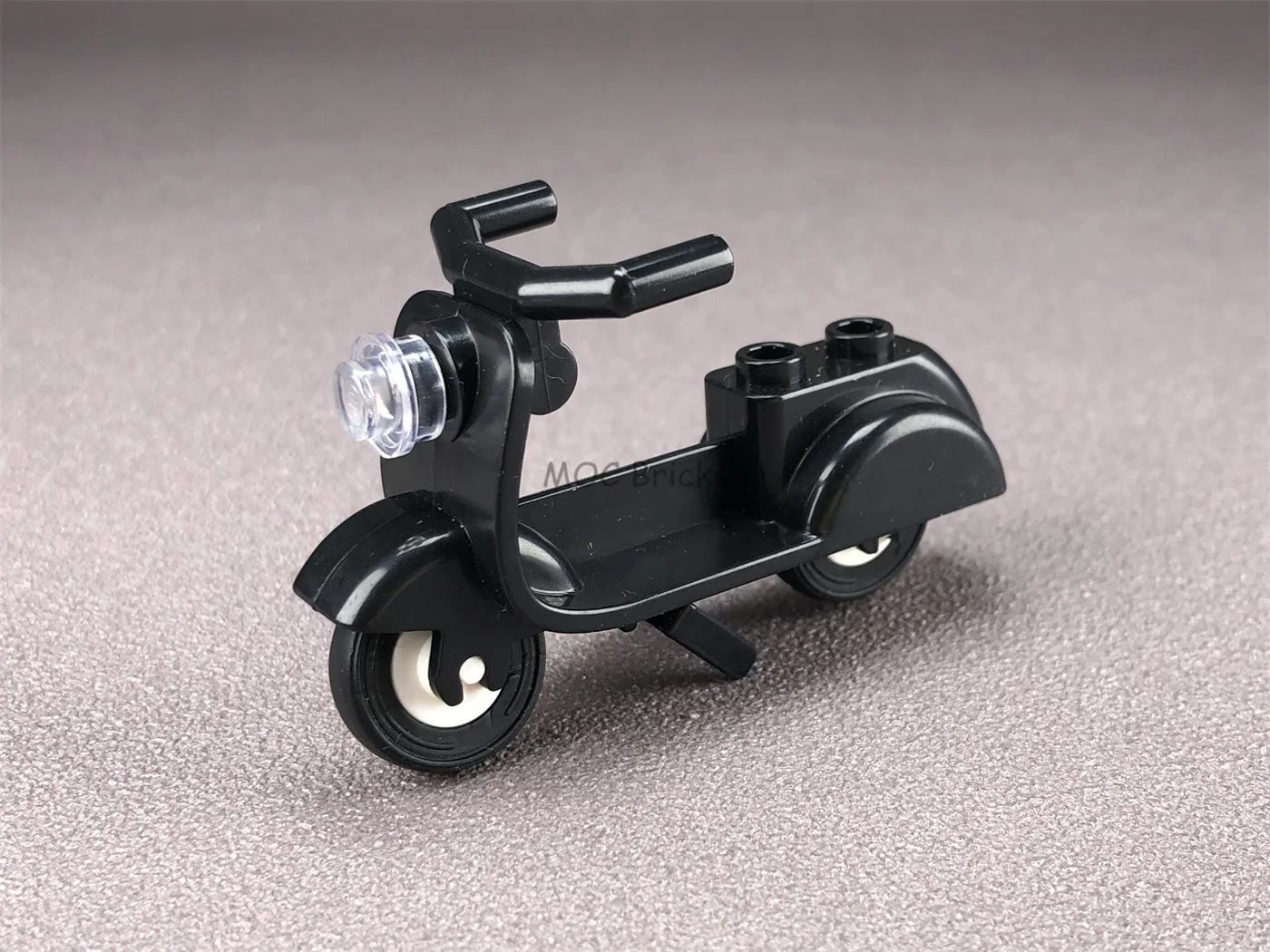 2 шт./лот MOC кирпичи хромированная модель велосипеда скутера куклы фигурка героя