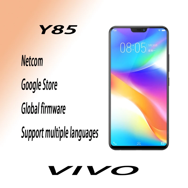 

Смартфон vivo y85, 4 + 64 ГБ, Qualcomm, Snapdragon 450, Android 6,26, полный экран 2280 дюйма, full netcom, 1080 * 98% пикселей, б/у, новинка