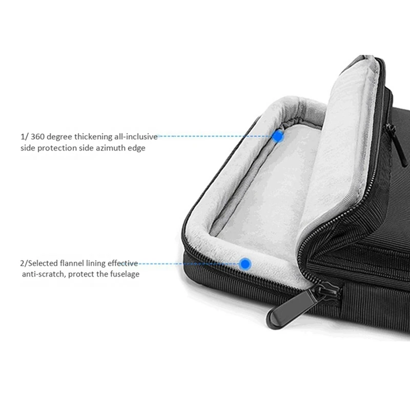 Сумка для ноутбука чехол нейлоновая подушка безопасности сумка через плечо