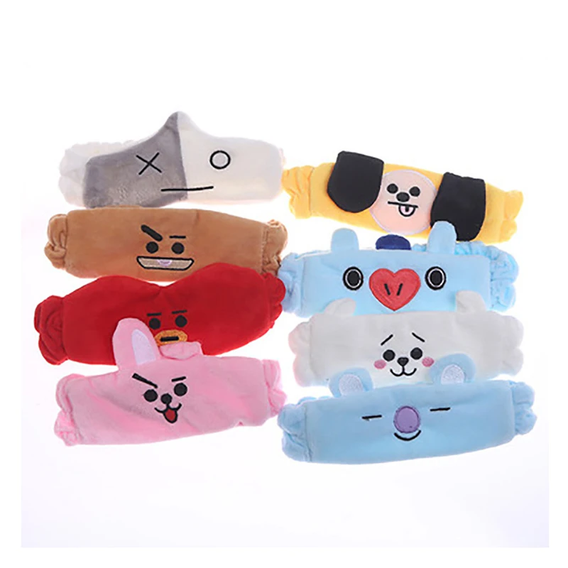 

Fashion Korean Plush Cartoon Hairband Cute Animal Rabbit Head Band Sports Hair Drawstring Face Washing Elastic Headband