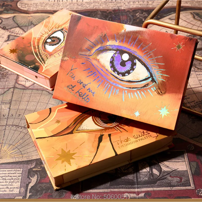 Палитра теней для век 6 цветов блестящие перламутровые тени ослепительно Красота